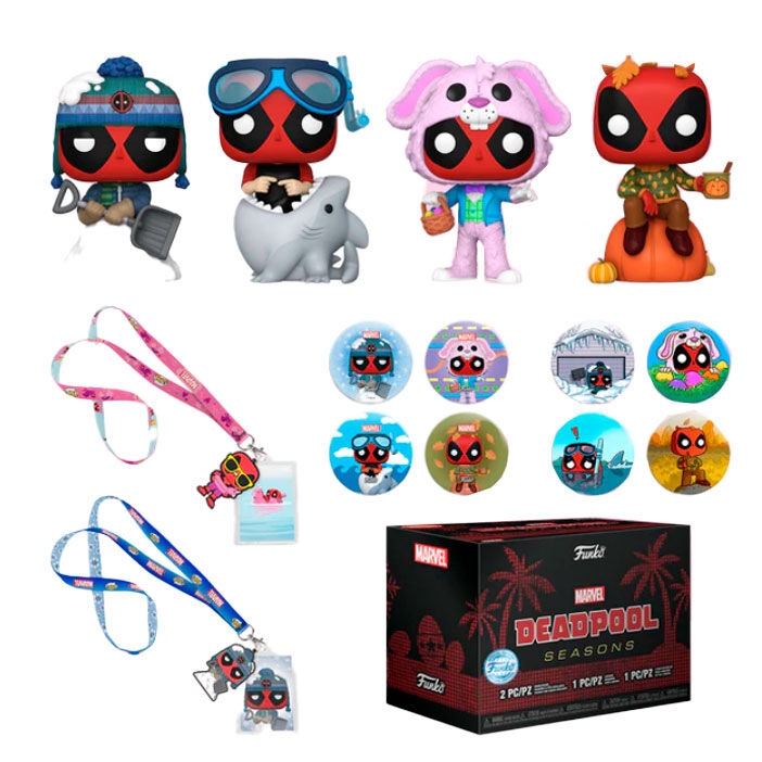 Kit Mistery Box Marvel Deadpool - Frikibase.com