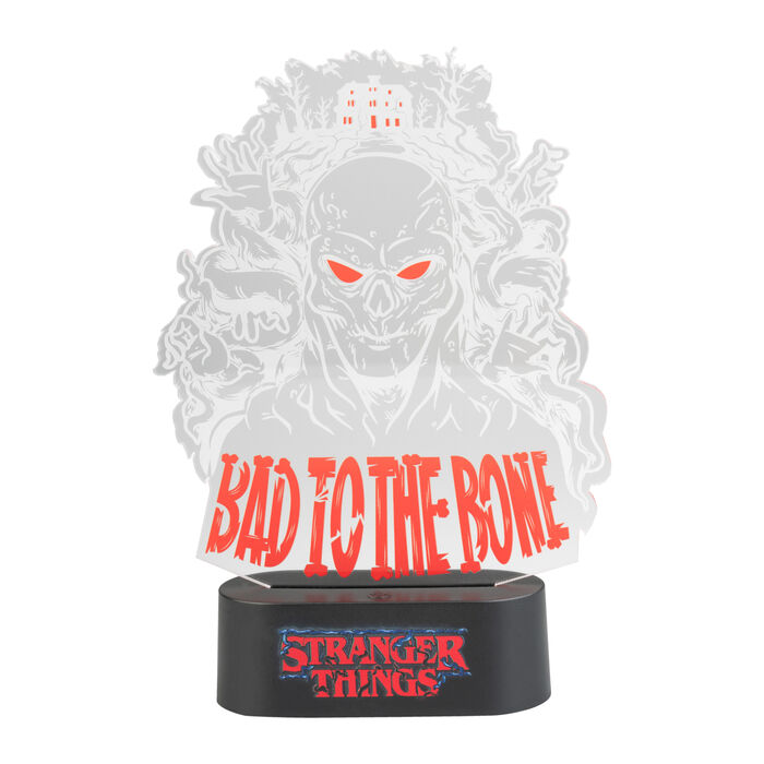 Lampara Led Bad To the Bone Stranger Things - Frikibase.com