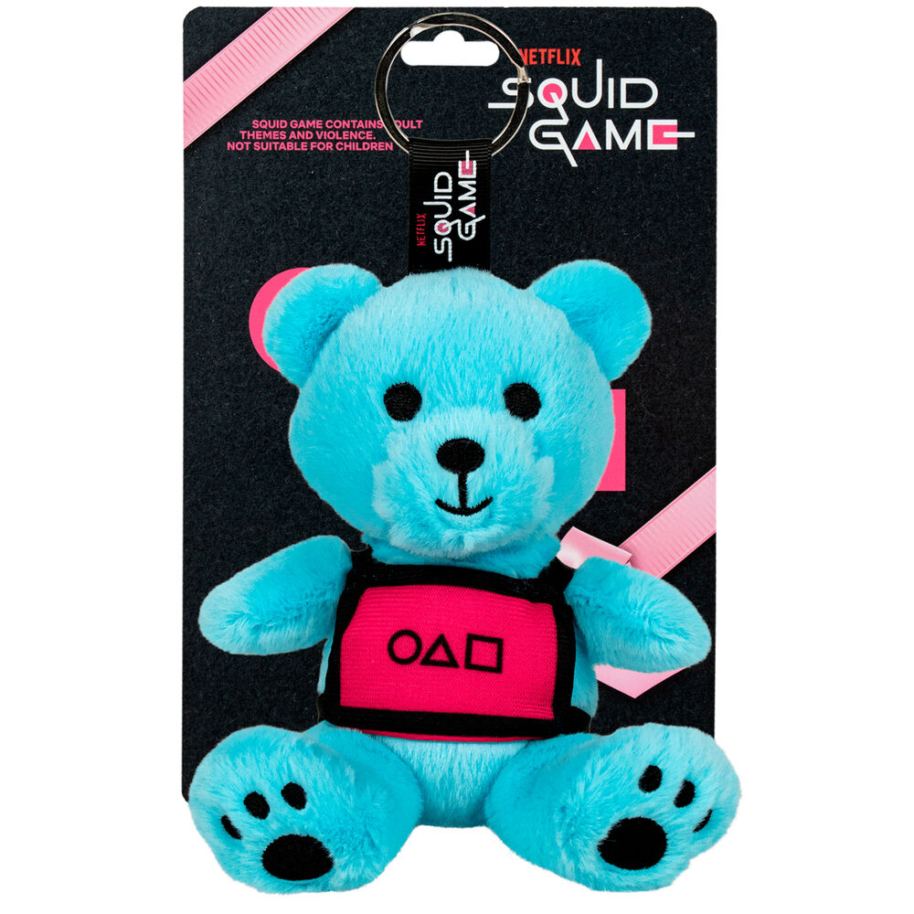 Llavero peluche Oso El Juego del Calamar 10cm - Frikibase.com