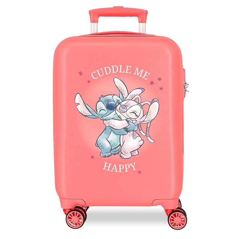 Maleta trolley ABS Cuddle Me Coral Stitch Disney 50cm - Frikibase.com