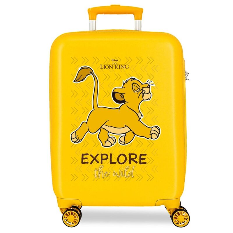 Maleta trolley ABS Explorer El Rey Leon Disney 55cm - Frikibase.com