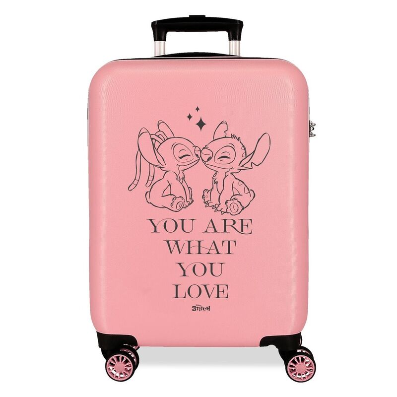 Maleta trolley ABS Love You Stitch Disney 55cm - Frikibase.com