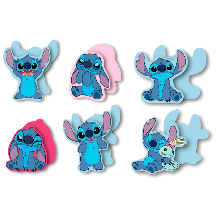 Mini cojin 3D Stitch Disney 15cm (surtido) - Frikibase.com