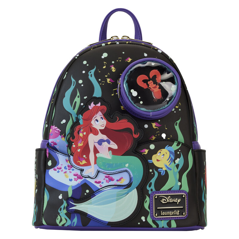 Mochila 35th Anniversary La Sirenita Disney Loungefly 26cm - Frikibase.com