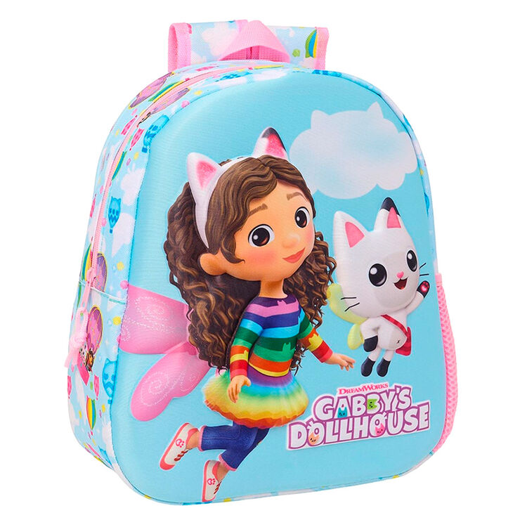 Mochila 3D La Casa de Muñecas de Gabby 33cm - Frikibase.com