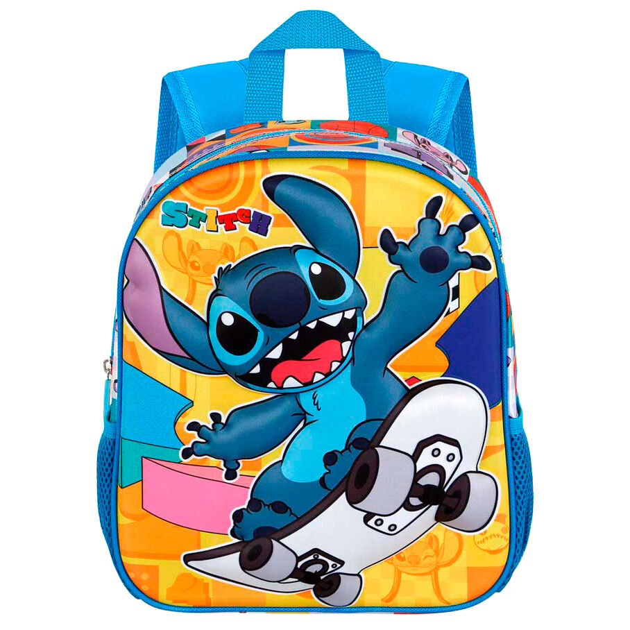 Mochila 3D Skater Stitch Disney 31cm - Frikibase.com