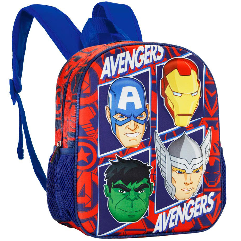 Mochila 3D The Four Vengadores Avengers Marvel 31cm - Frikibase.com