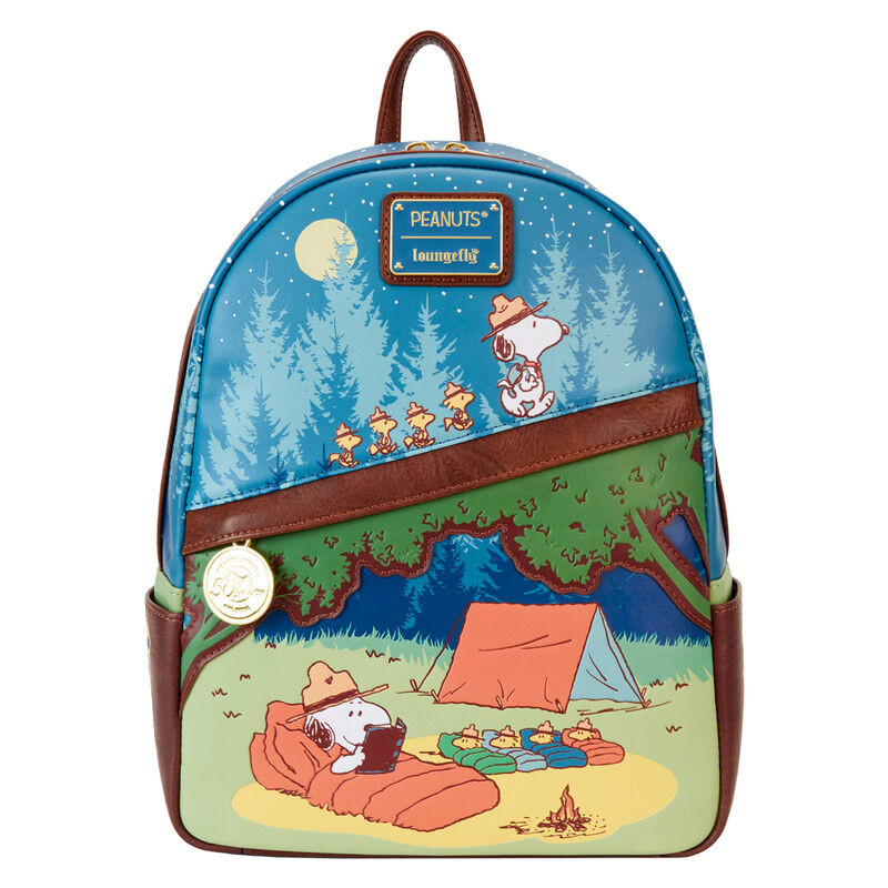 Mochila 50th Anniversary Snoopy Loungefly 26cm - Frikibase.com