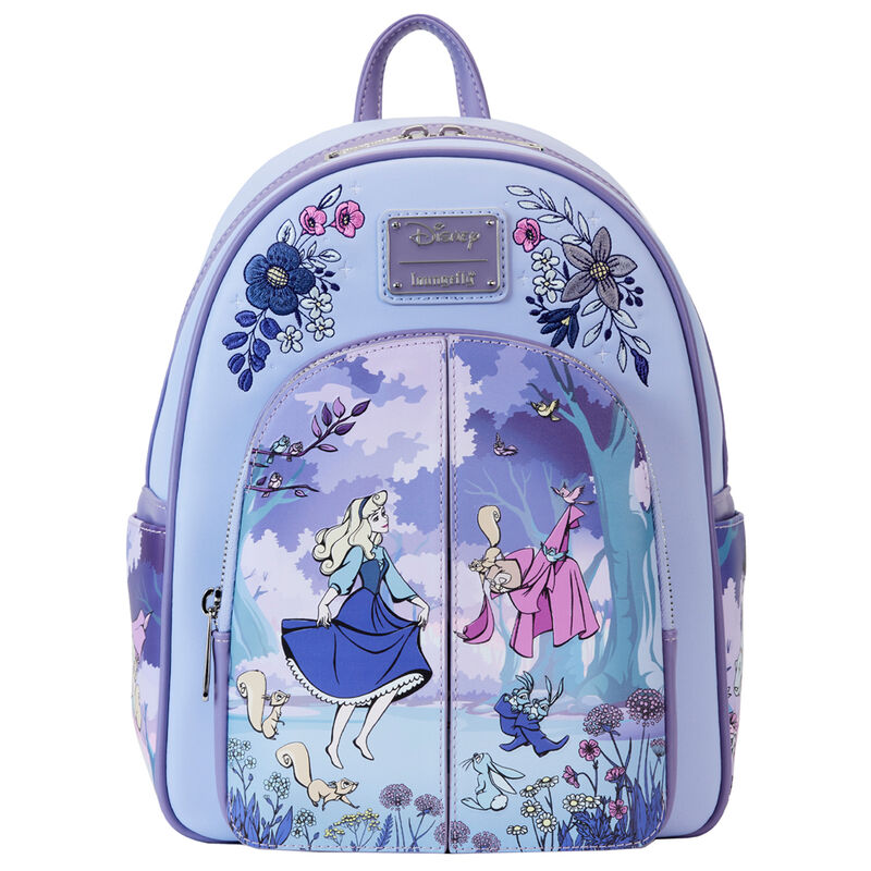 Mochila 65th Anniversary La Bella Durmiente Disney Loungefly 25cm - Frikibase.com