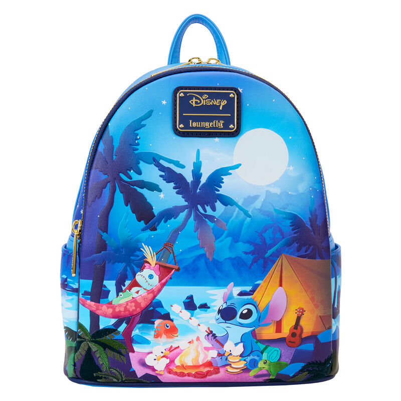 Mochila Camping Cuties Stitch Disney Loungefly 26cm - Frikibase.com