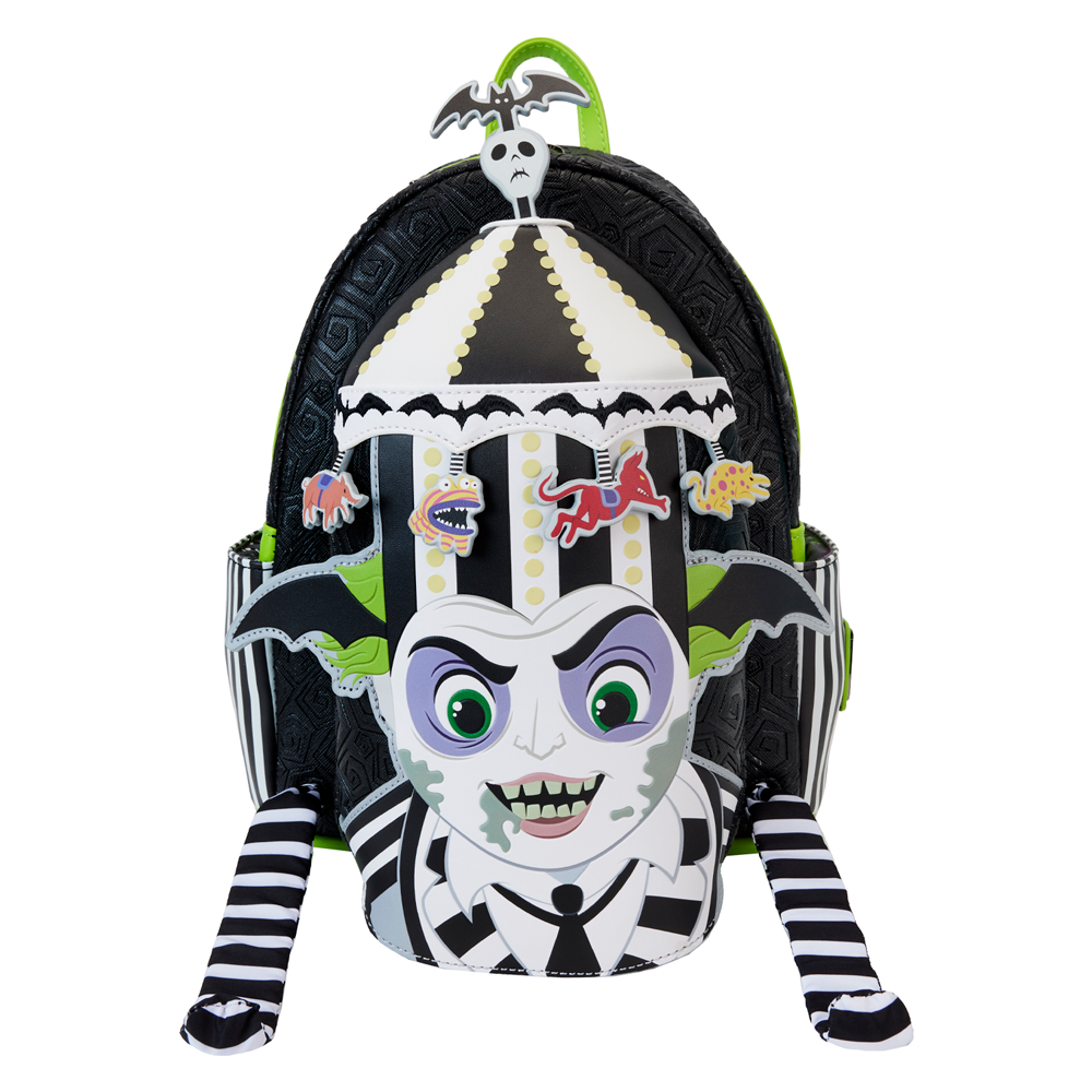 Mochila Carousel Beetlejuice Loungefly 26cm - Frikibase.com