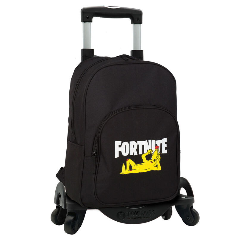 Mochila Crazy Banana Fortnite + Carro Toybags 41cm - Frikibase.com