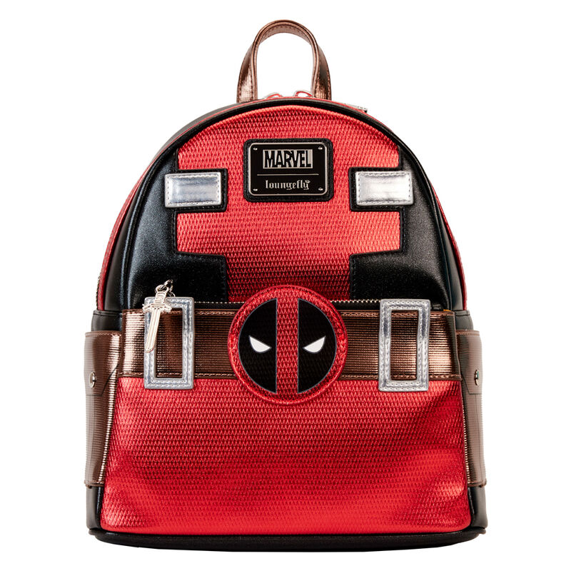 Mochila Deadpool metalllic Marvel Loungefly 26cm - Frikibase.com