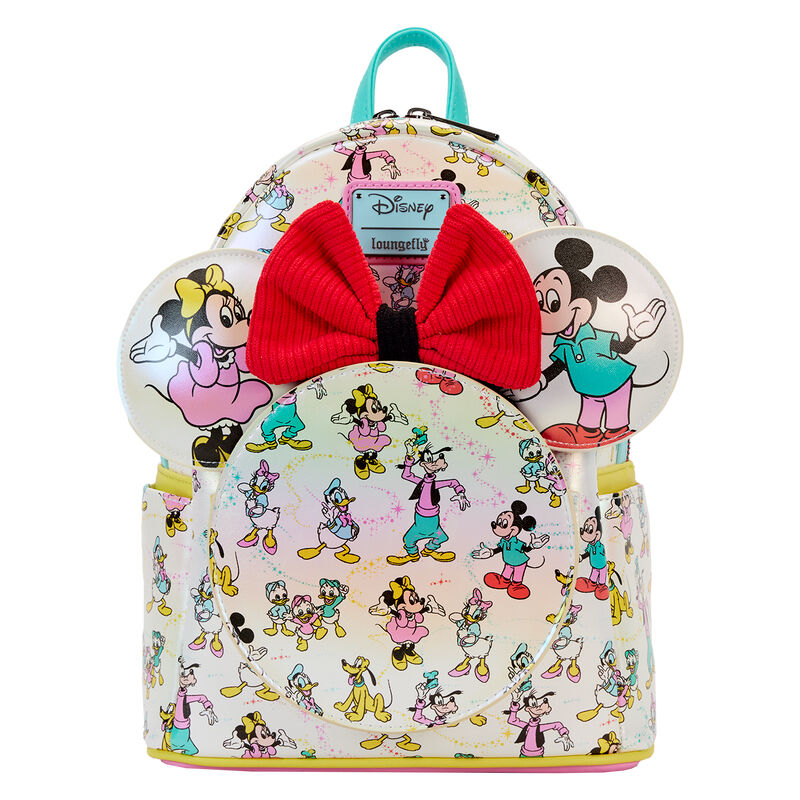 Mochila + Diadema Orejas Mickey & Friends Classic Disney 100 Loungefly 26cm - Frikibase.com