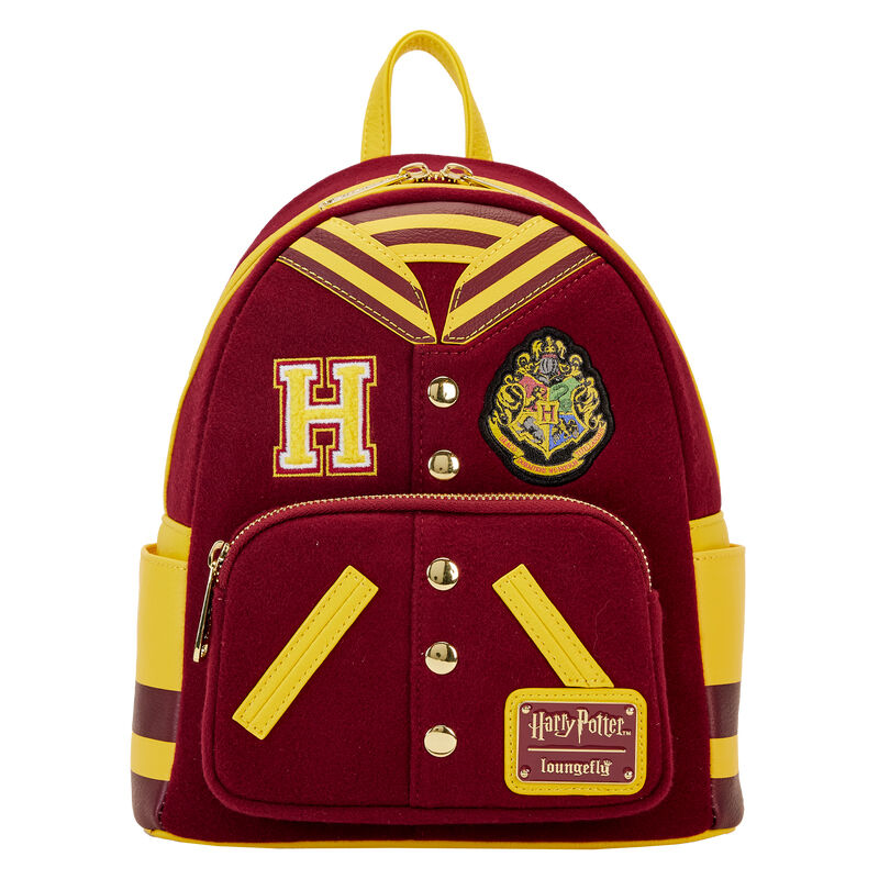 Mochila Hogwarts Crest Varsity Jacket Harry Potter Loungefly 26cm - Frikibase.com