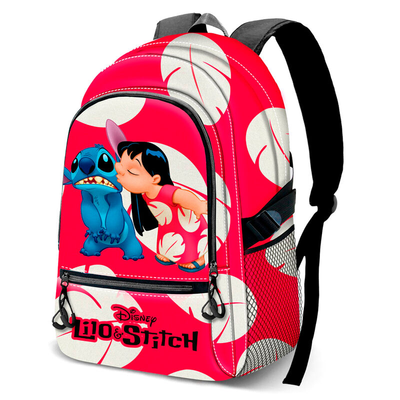 Mochila Kiss Stitch Disney 44cm adaptable - Frikibase.com