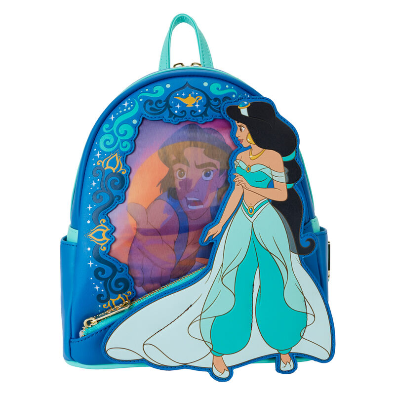 Mochila lenticular Jasmine Aladdin Disney Loungefly 26cm - Frikibase.com