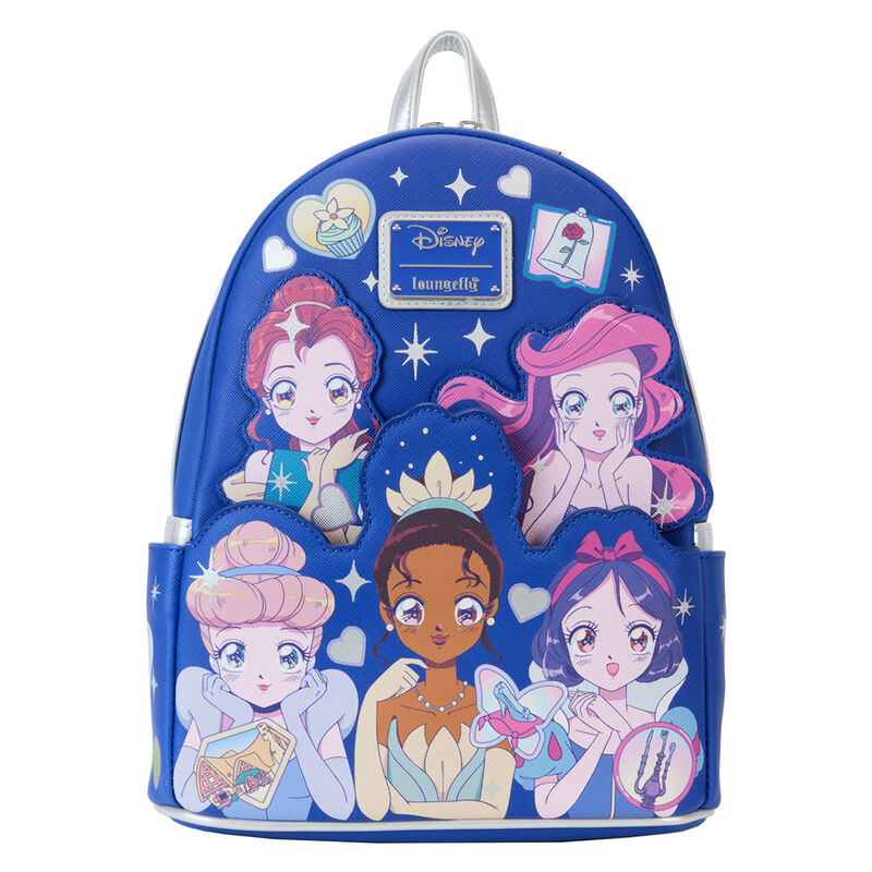 Mochila Manga Style Princesas Disney Loungefly 26cm - Frikibase.com