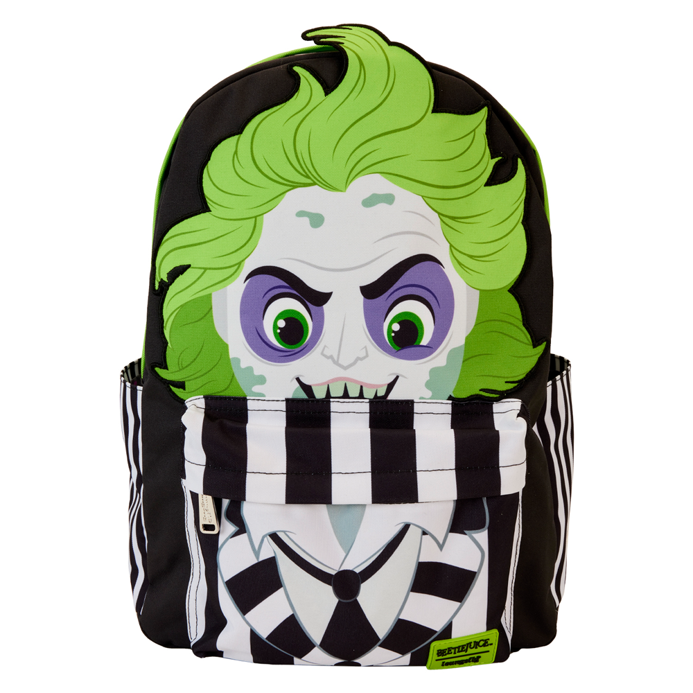 Mochila nylon Beetlejuice Loungefly 43cm - Frikibase.com