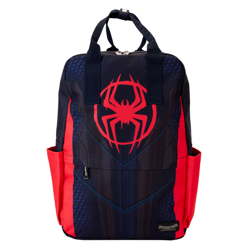 Mochila nylon Traje Miles Morales Spider-Verse Marvel Loungefly 43cm - Frikibase.com