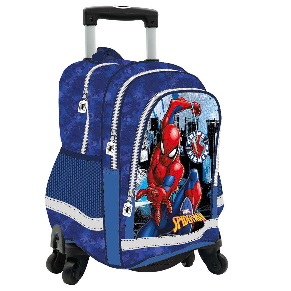 Mochila Spiderman Marvel + Carro Toybags 41