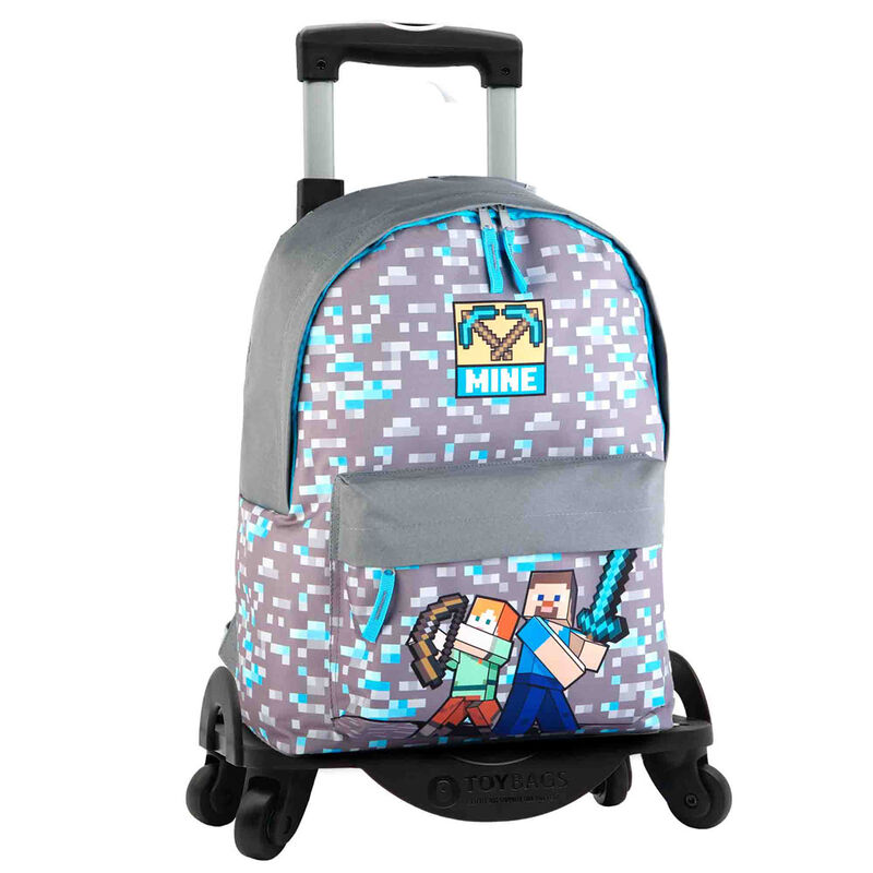 Mochila Warriors Minecraft+ Carro Toybags 42cm - Frikibase.com