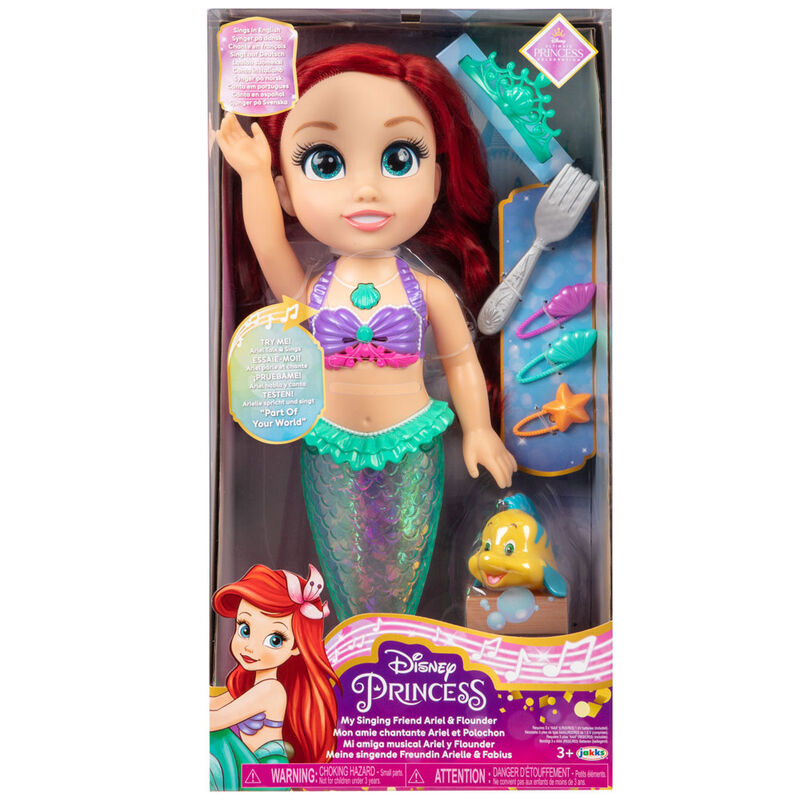 Muñeca Ariel La Sirenita Disney 38cm musical - Frikibase.com