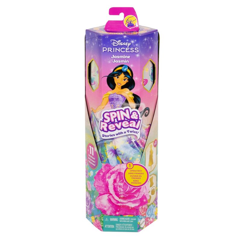 Muñeca Jasmine Spin Reveal Aladdin Disney - Frikibase.com