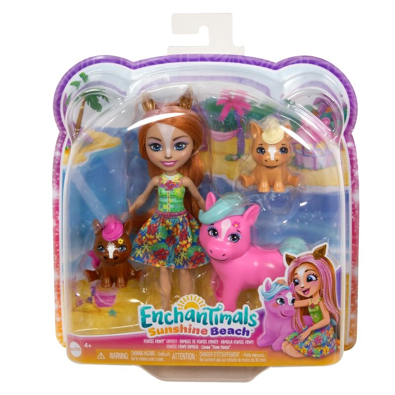 Muñeca Pensee Pony Sunshine Beach Enchantimals - Frikibase.com