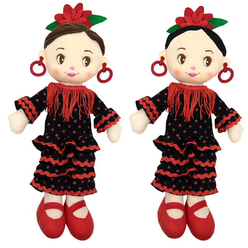 Muñeca trapo Gitana 35cm (surtido) - Frikibase.com