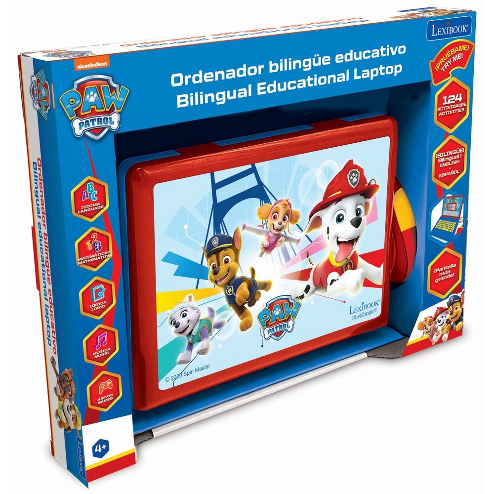 Ordenador portatil educativo Patrulla Canina Paw Patrol - Frikibase.com