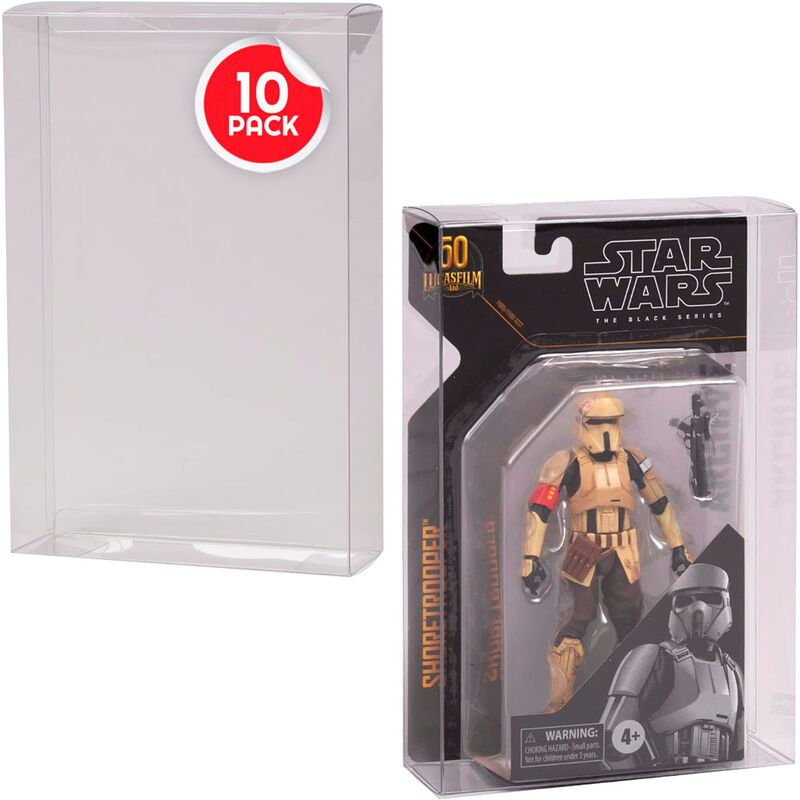 Pack 10 protectores The Black Series Star Wars Hasbro - Frikibase.com