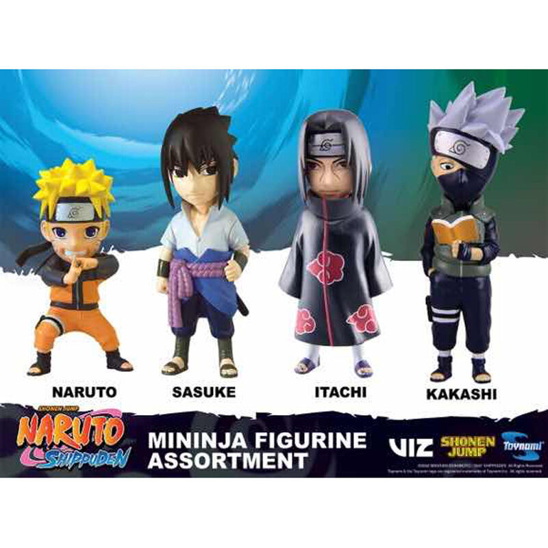 Pack 12 figuras Mininja Naruto Shippuden 5cm (surtido) - Frikibase.com