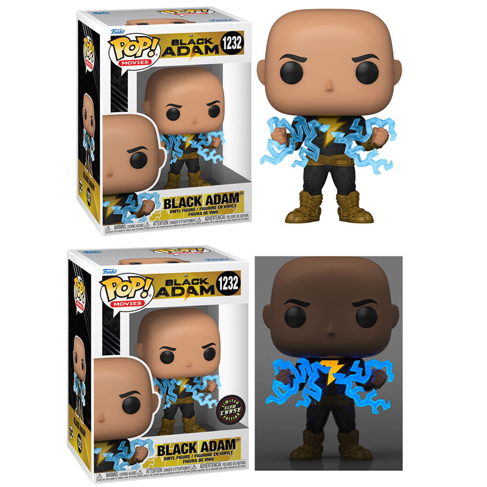 Pack 6 figuras POP DC Comics Black Adam - Black Adam (5+1 Chase) - Frikibase.com