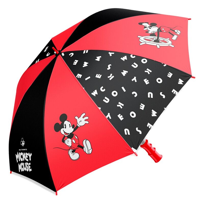 Paraguas plegable automatico Mickey Disney - Frikibase.com