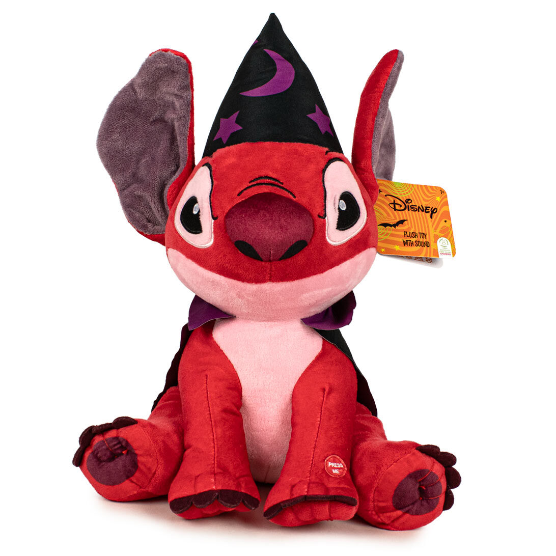 Peluche Leroy Stitch Halloween Disney 28cm sonido - Frikibase.com