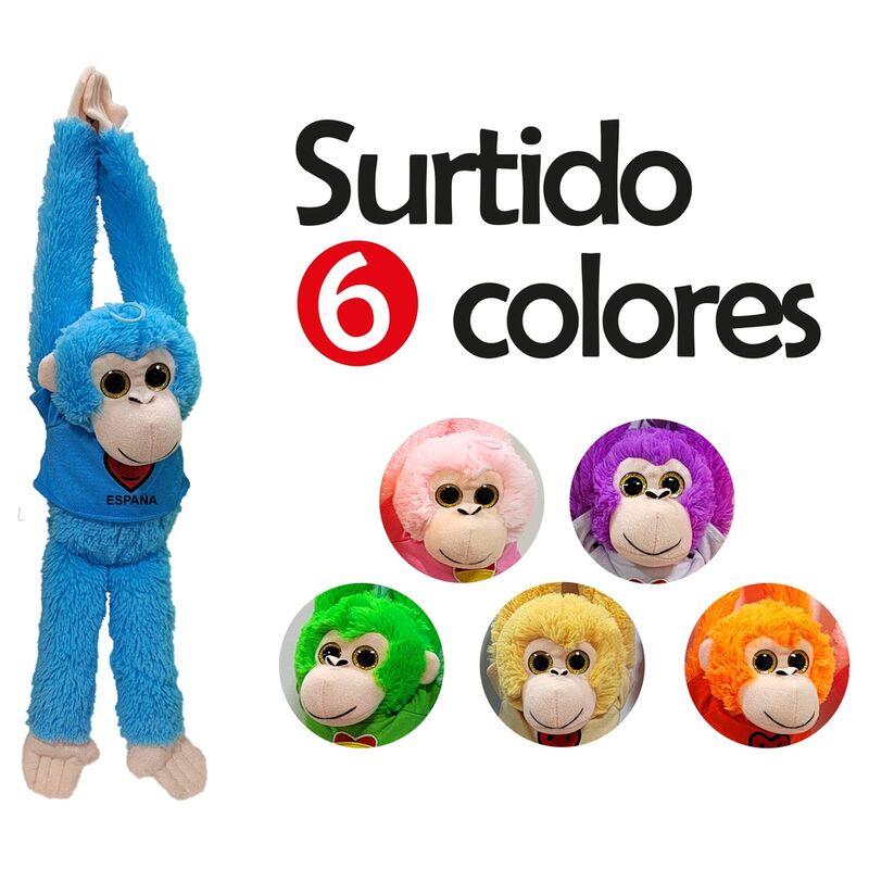 Peluche Mono España 38cm (surtido) - Frikibase.com