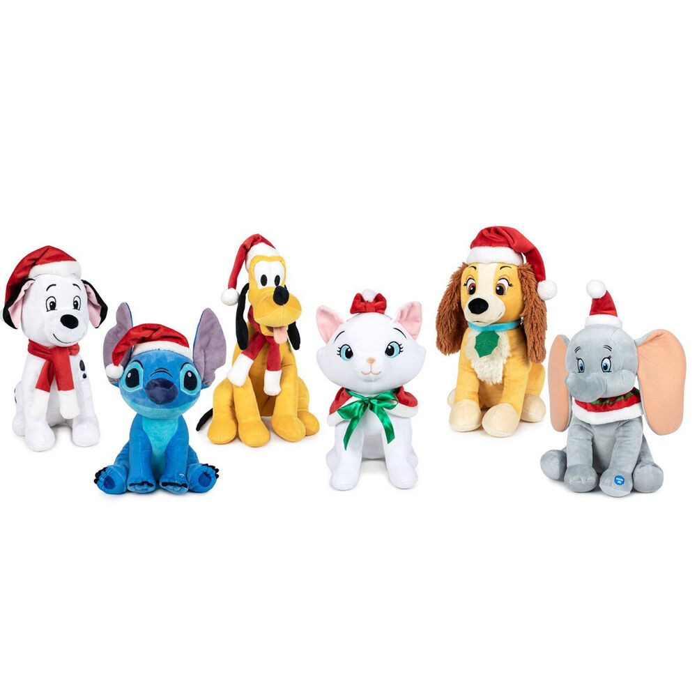 Peluche Navidad Disney sonido 26cm (surtido) - Frikibase.com