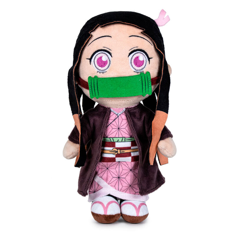 Peluche Nezuko Kamado Demon Slayer Kimetsu no Yaiba 27cm - Frikibase.com