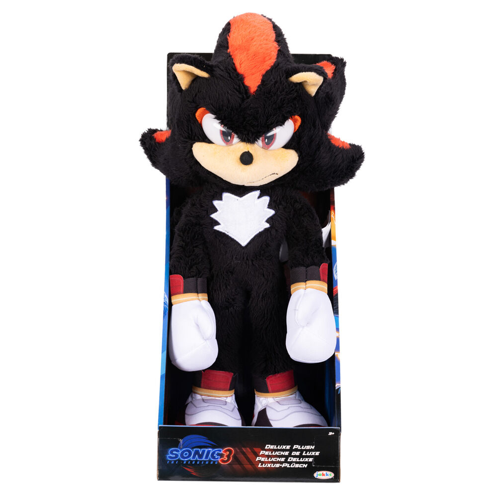 Peluche Shadow Deluxe Sonic 3 32cm - Frikibase.com