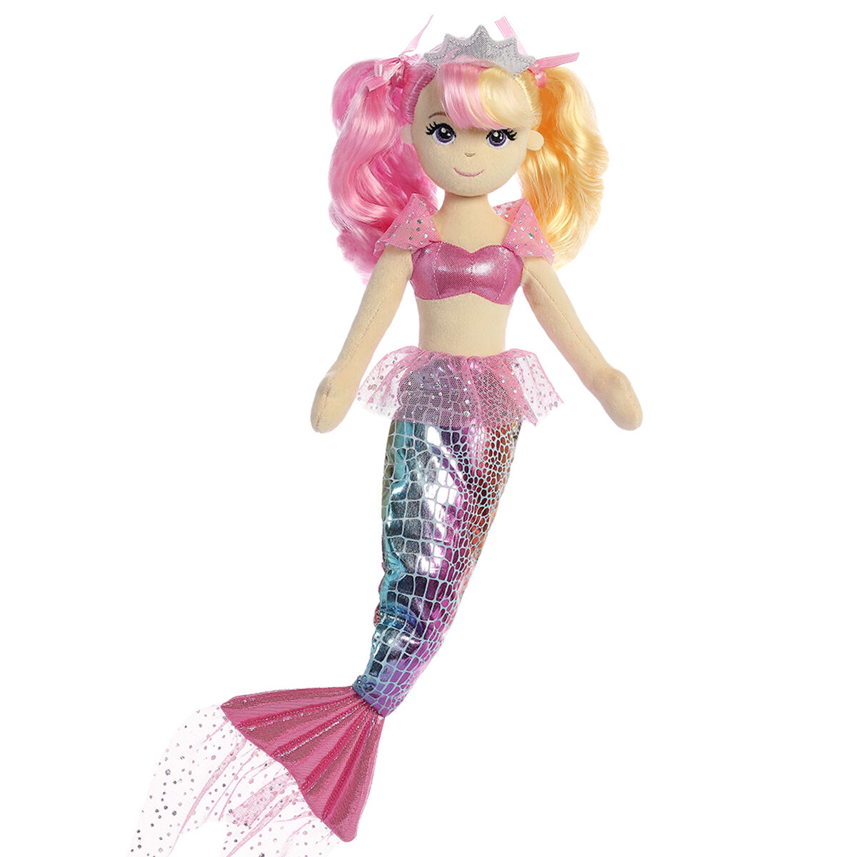 Peluche Sirena Rose Sea Sparkles 46cm - Frikibase.com