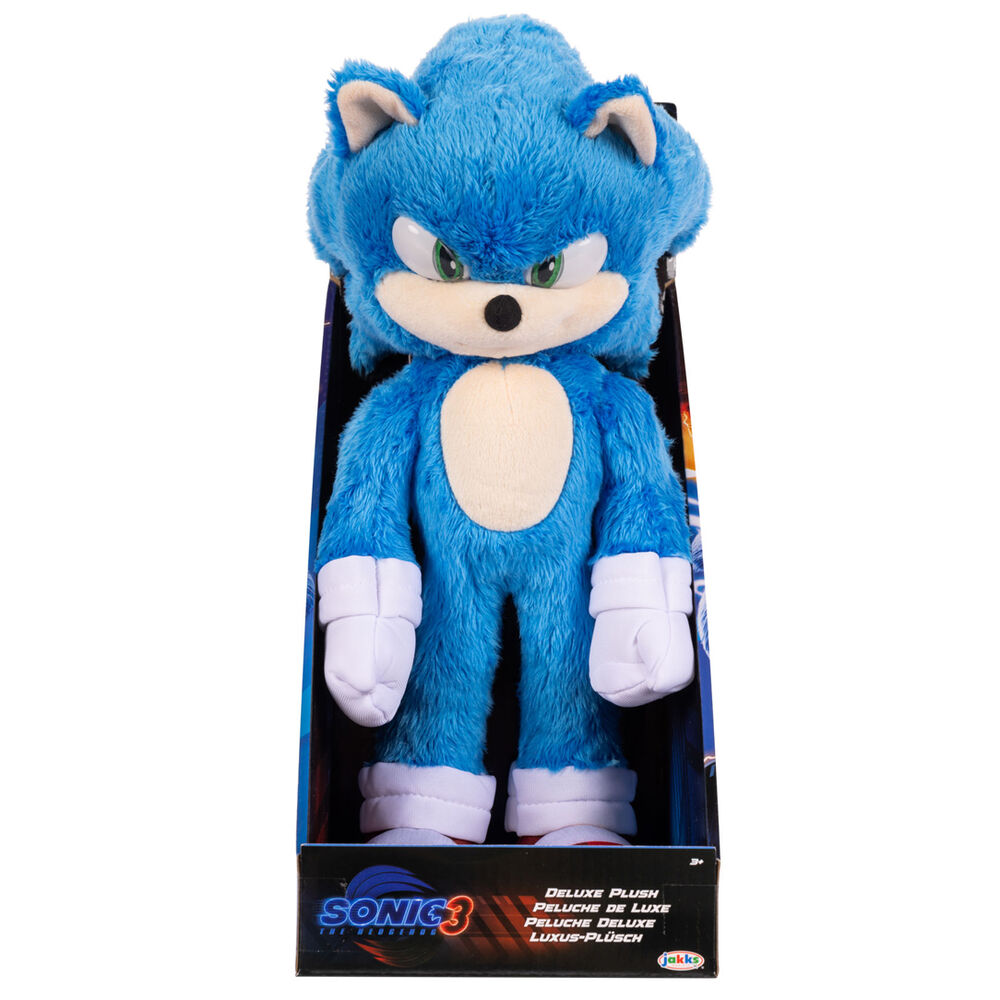 Peluche Sonic Deluxe Sonic 3 32cm - Frikibase.com