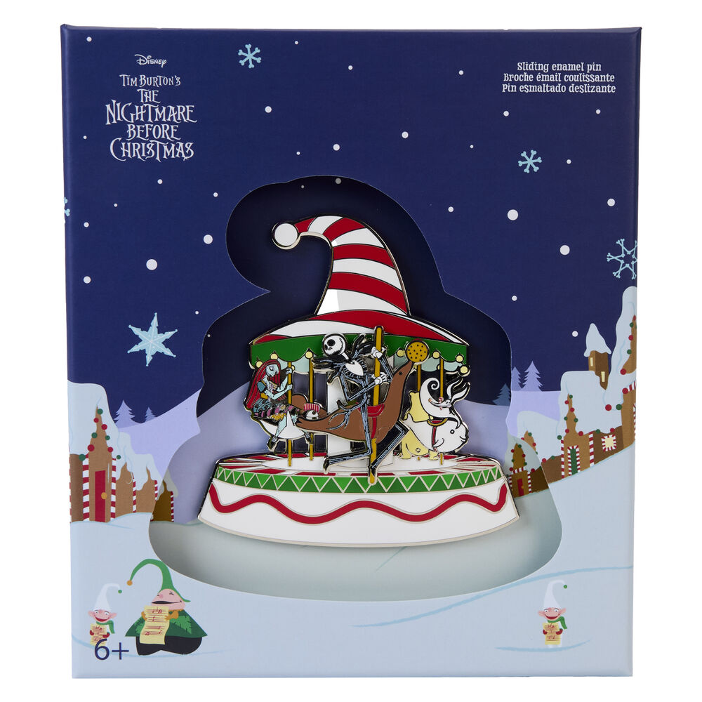 Pin Town Carousel Pesadilla Antes de Navidad Disney Loungefly - Frikibase.com