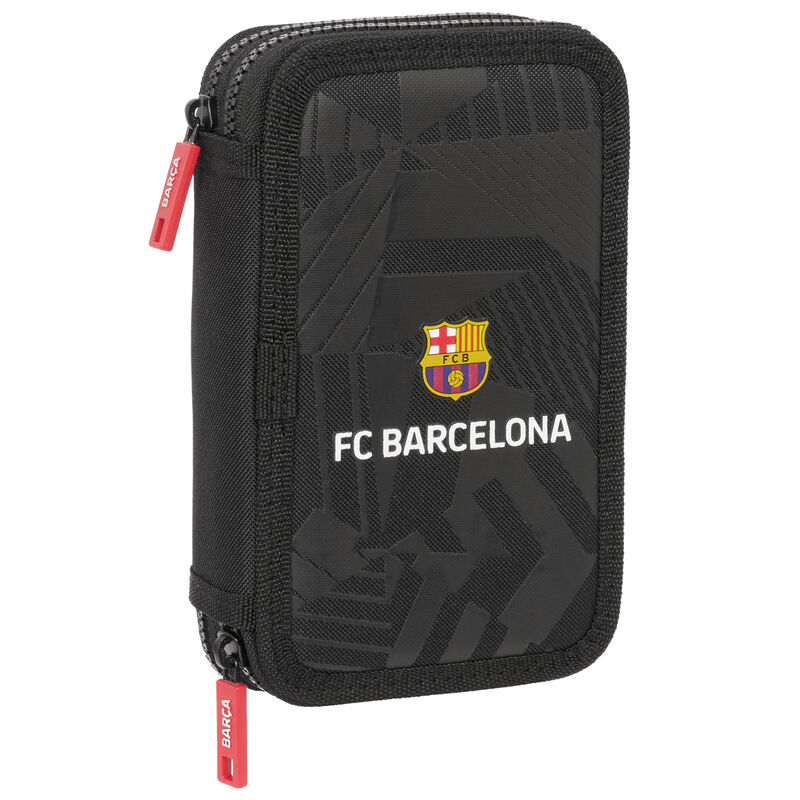 Plumier Black FC Barcelona 29pzs doble - Frikibase.com