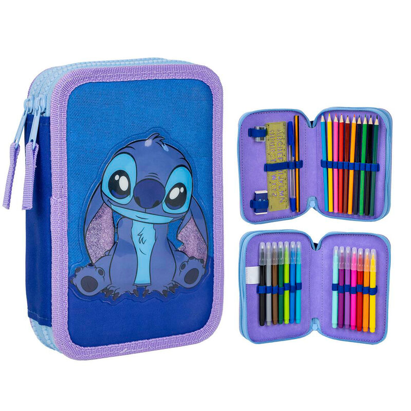 Plumier Stitch Disney doble - Frikibase.com