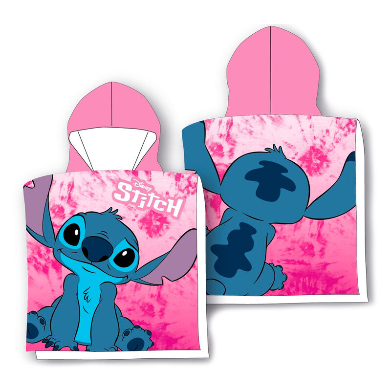 Poncho toalla Stitch Disney microfibra - Frikibase.com