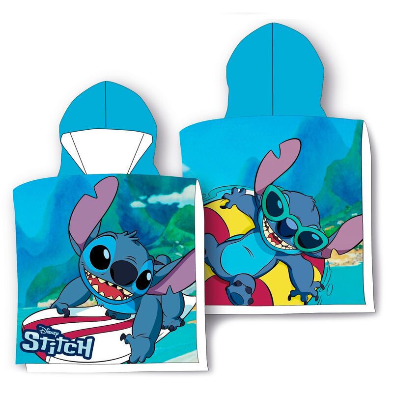 Poncho toalla Surf Stitch Disney microfibra - Frikibase.com