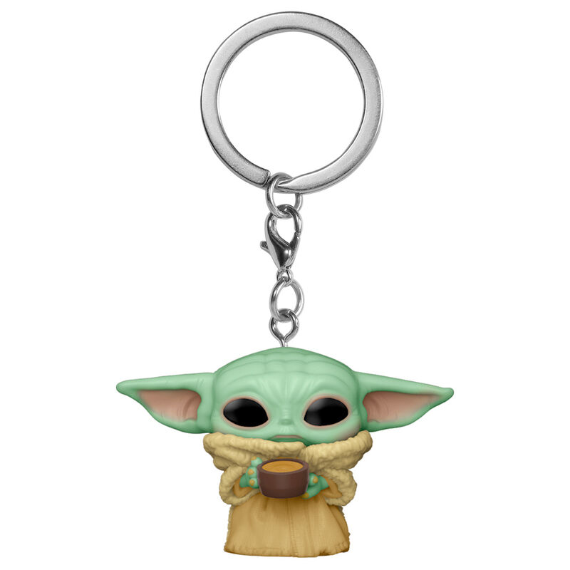 POP Star Wars The Mandalorian Yoda The Child with Cup - Frikibase.com