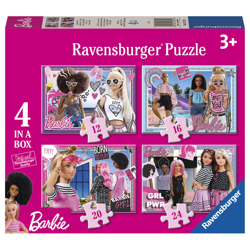 Puzzle Barbie 12-16-20-24pzs - Frikibase.com