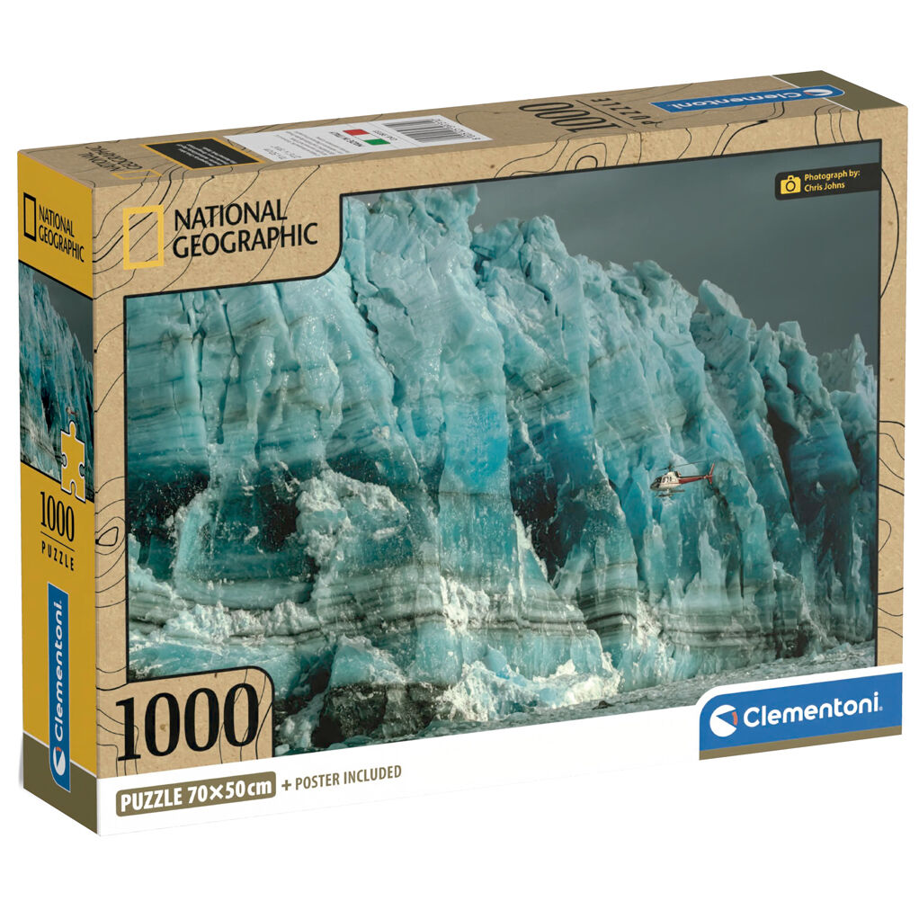 Puzzle Hubbard Glacier National Geographic 1000pzs - Frikibase.com